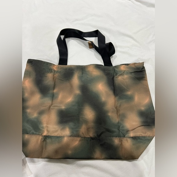 New NIP NWT VS PINK Victoria Secret green brown tan black bag tote - Picture 2 of 5